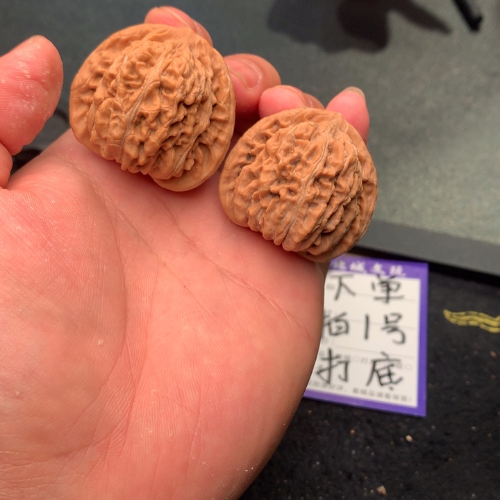 文玩核桃把件75号42汉高楼全品