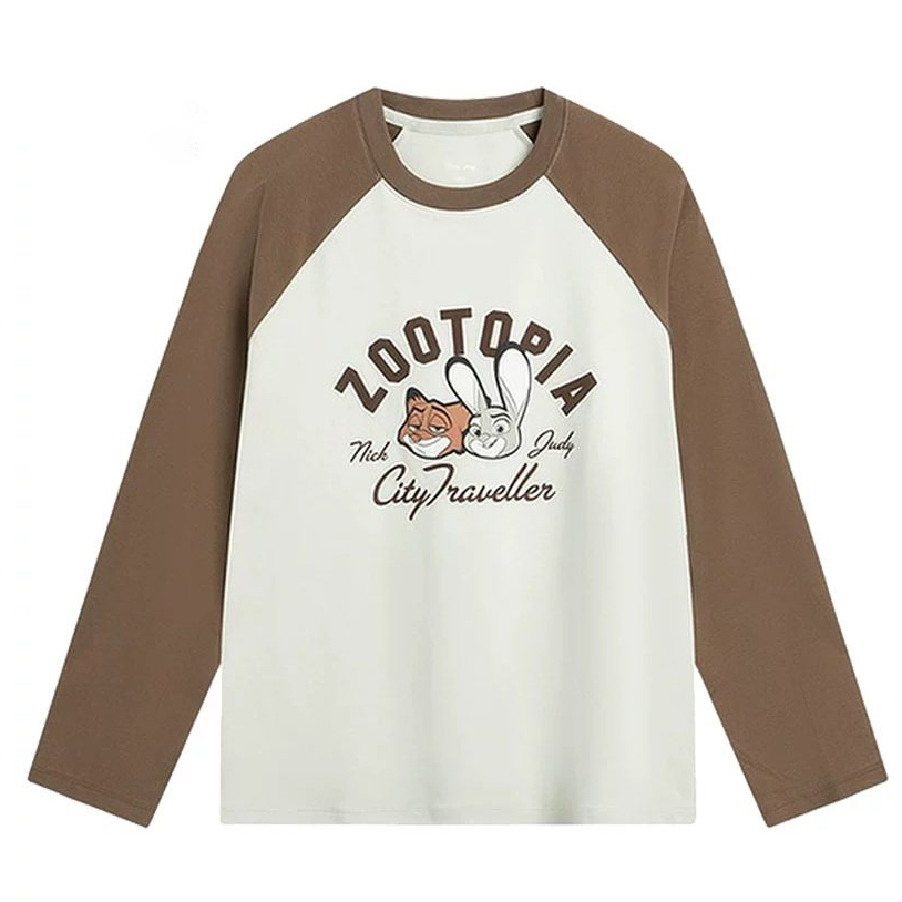 李宁2025冬季新品女子时尚潮流舒适透气休闲长袖文化衫AHSVC14