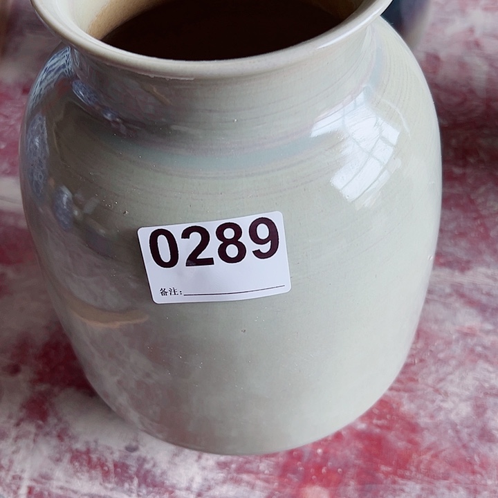 摆件✨****✨口10高27陶瓷花瓶摆件0289