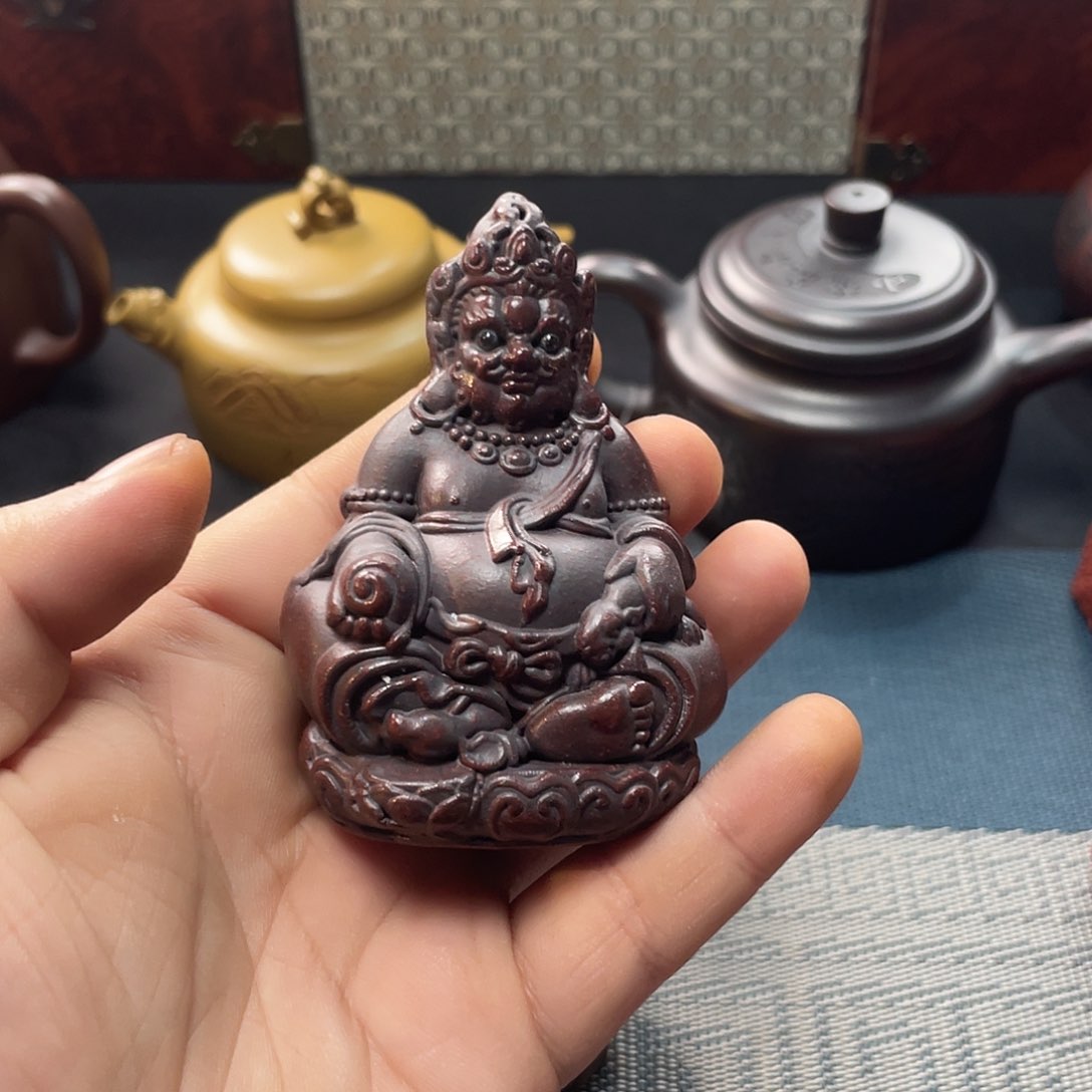 紫砂茶宠宜兴原矿紫砂79