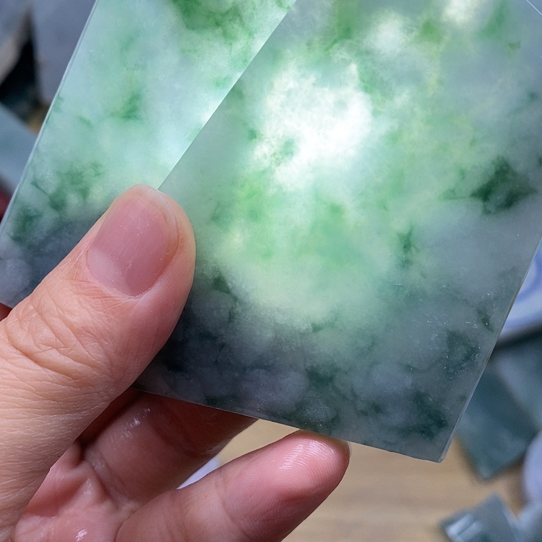 翡翠散珠缅甸翡翠A货