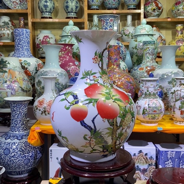 景德镇陶瓷花瓶摆件