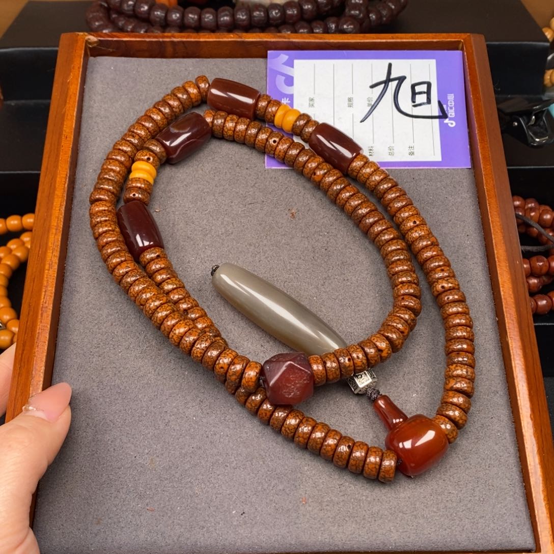 星月菩提吊坠無***聲星月