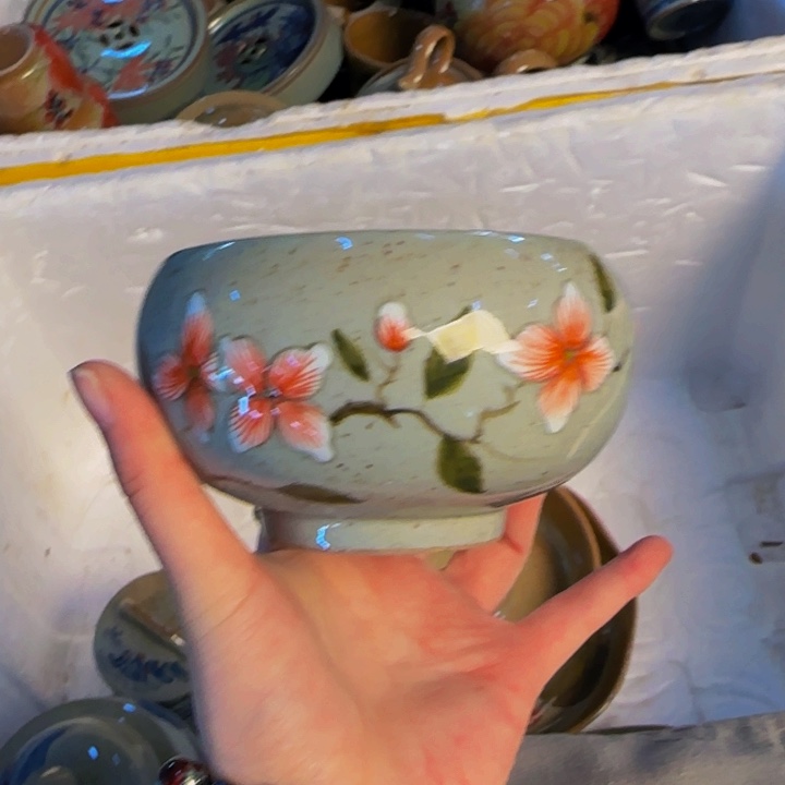 瓷片景德镇陶瓷手工手绘