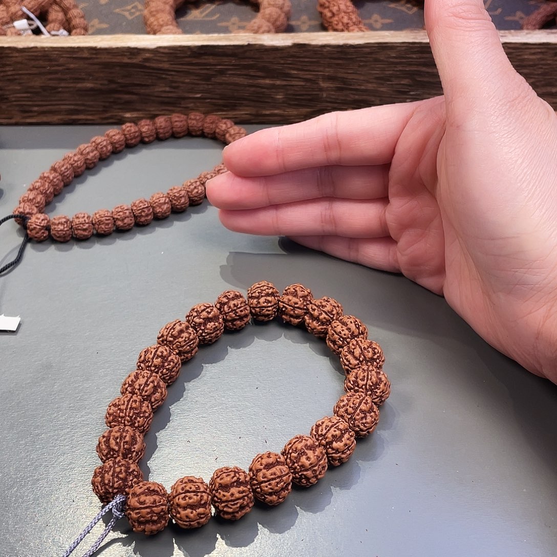 手串金刚菩提红方印14➕单圈