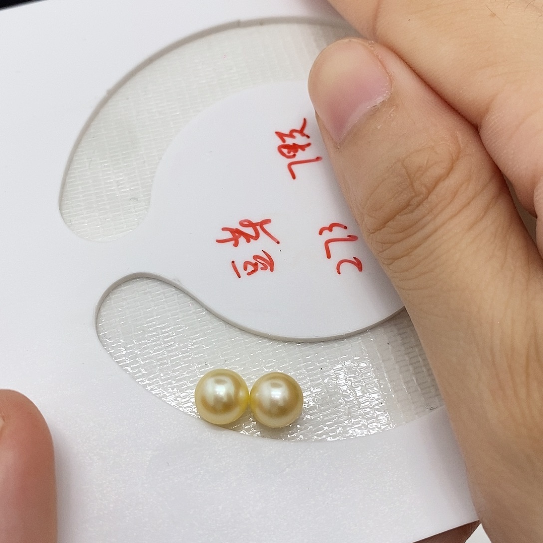 家****海水珍珠未镶嵌耳饰