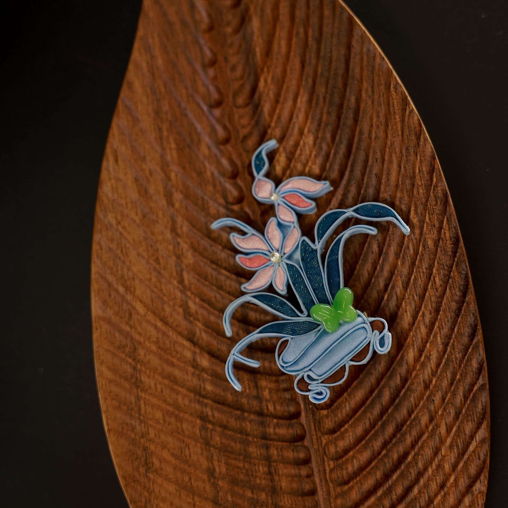 x0023花瓶新中式旗袍唐装编制盘扣手工定制