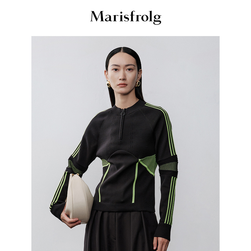 Marisfrolg玛丝菲尔毛针织衫A1AY3864M