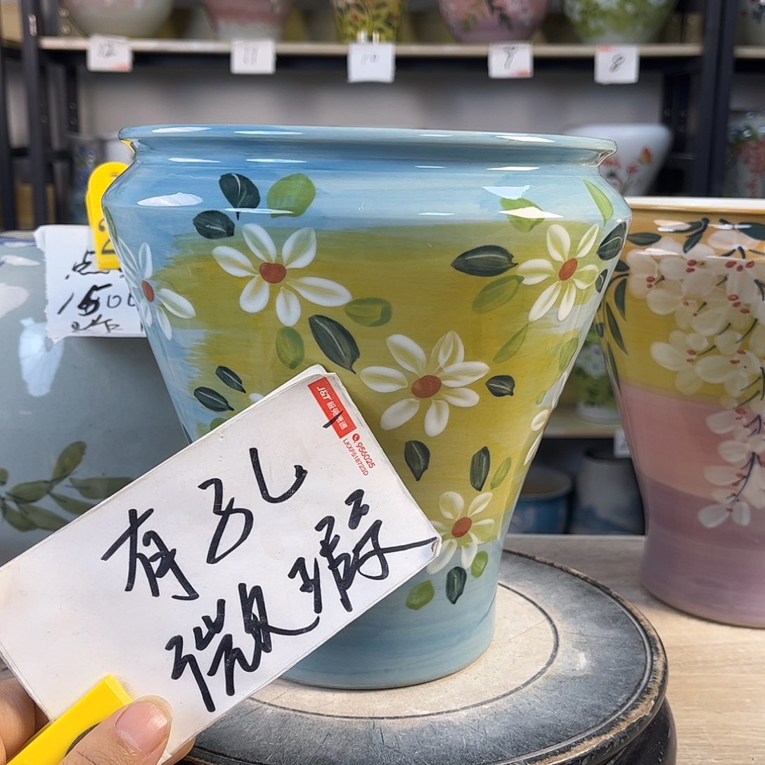 罐1xc景德镇陶瓷花盆