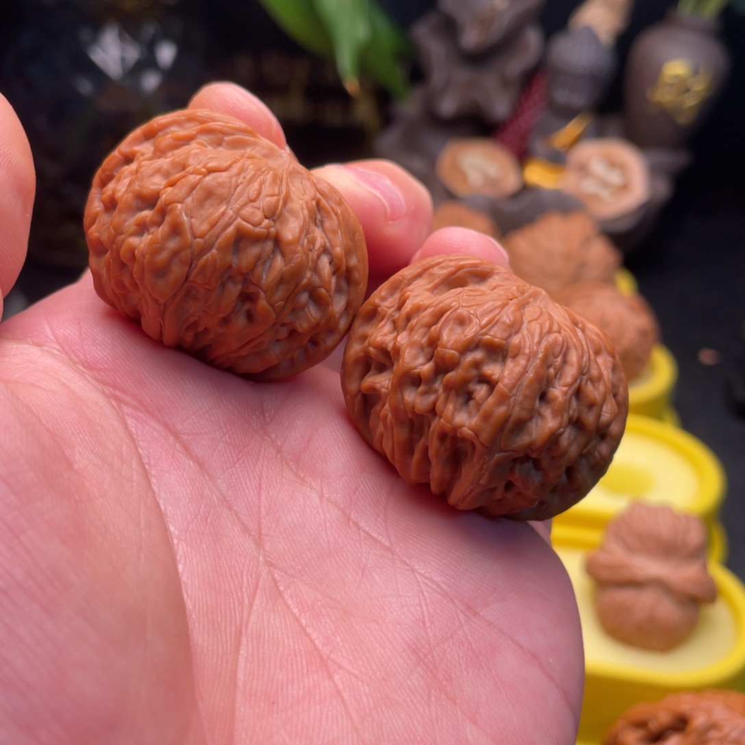 吊坠文玩核桃磨盘39