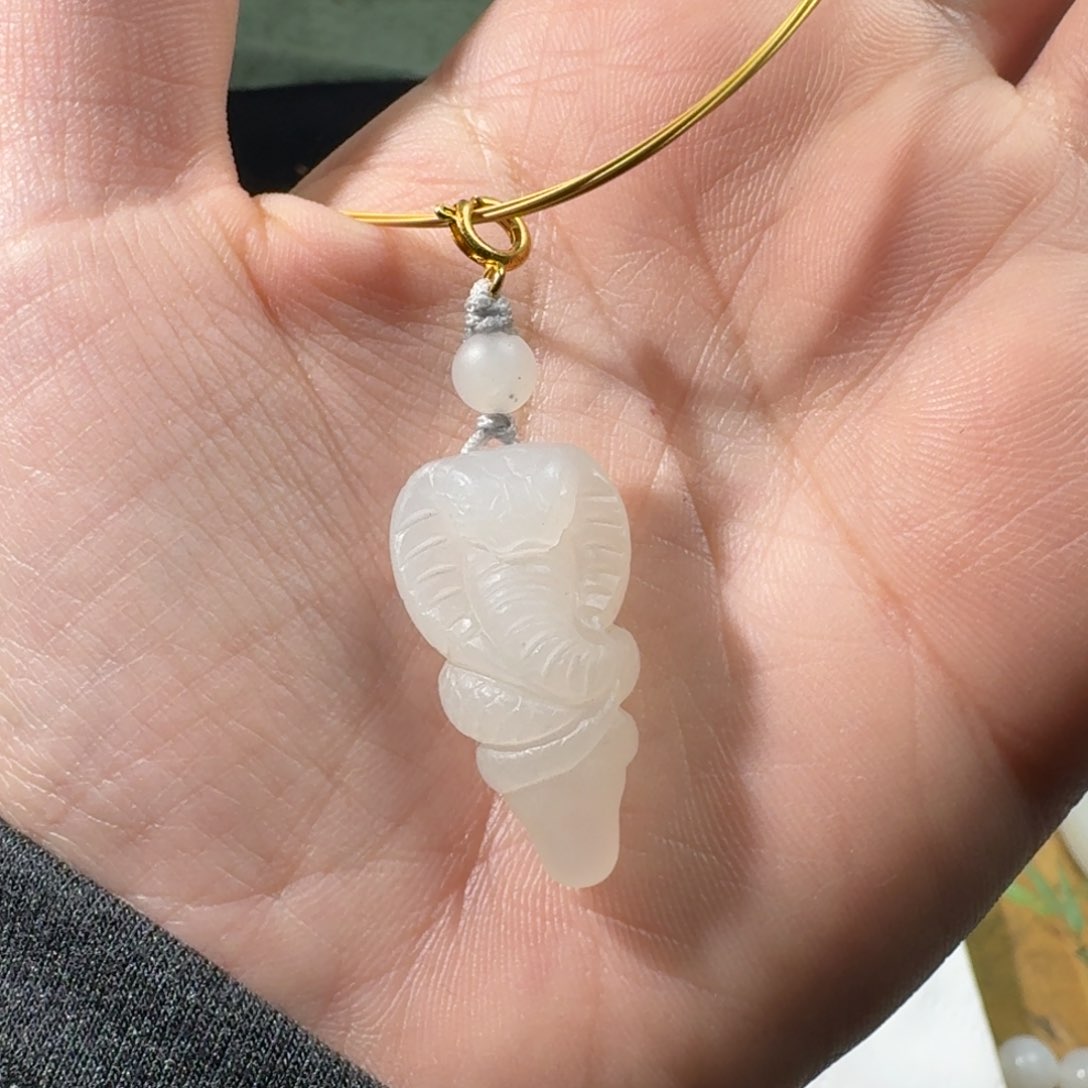 和田玉挂件未镶嵌