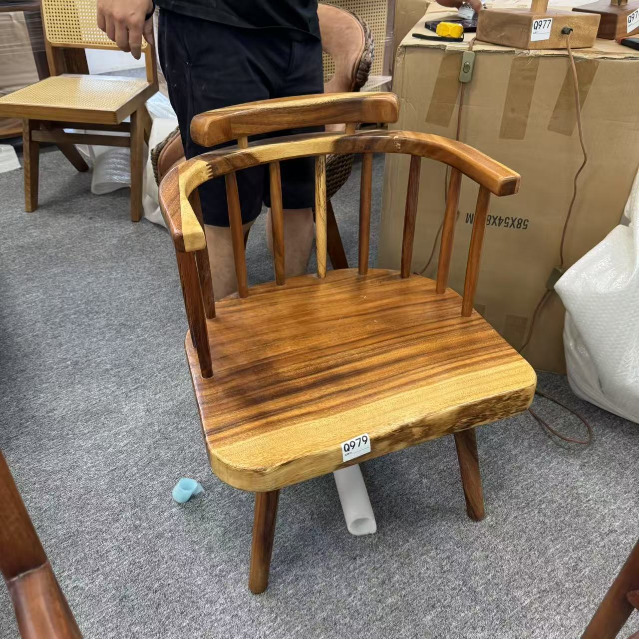 （微瑕）Q979#椅子茶椅餐桌椅子库存尾货（八楼）