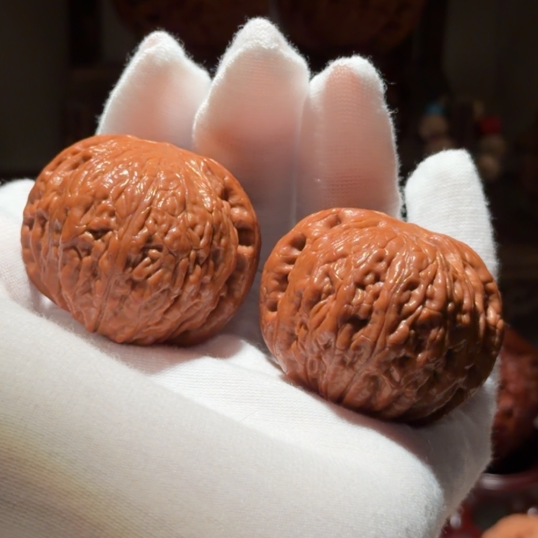 吊坠文玩核桃42全品铁锤