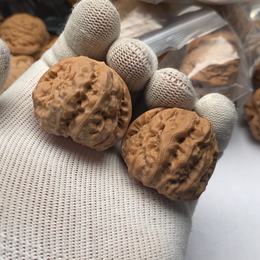 【闪购商品】文玩核桃把件?*花372蛤蟆