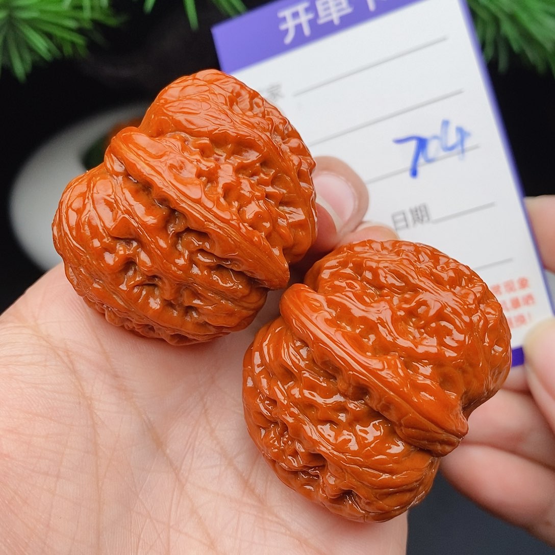 文玩核桃把件42元宝704