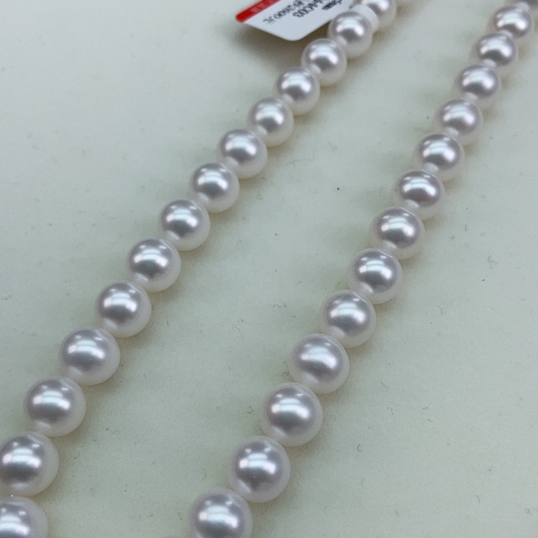 淡水珍珠8极光冷白几乎无暇和4200一样一样银S925镶嵌