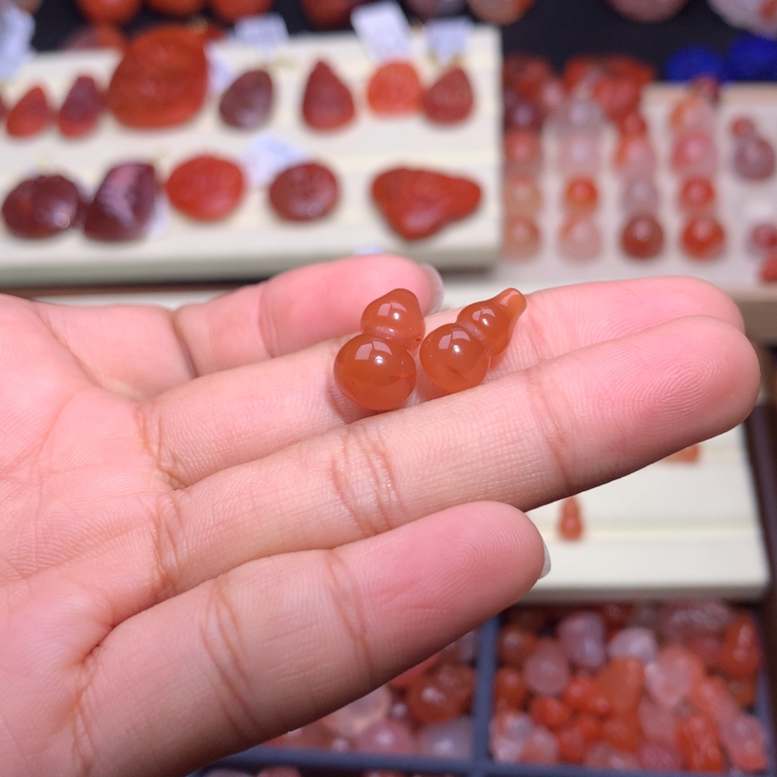 七***仙南红玛瑙未镶嵌珠宝半成品25