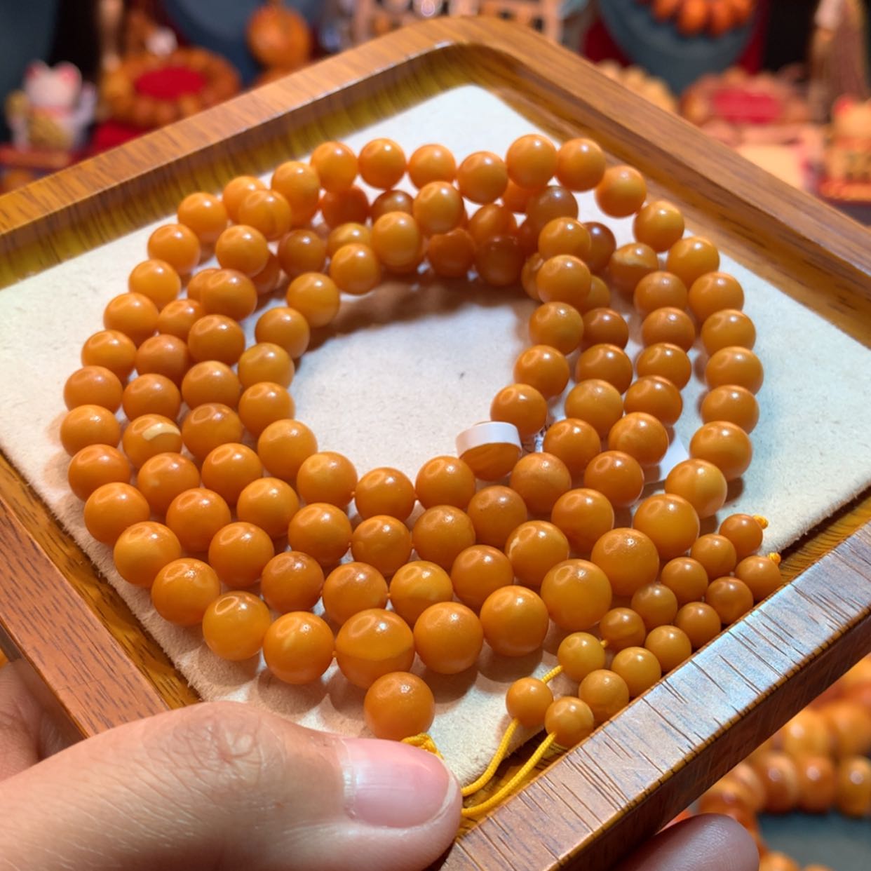 【闪购商品】蜜蜡手链未镶嵌蜜蜡手链