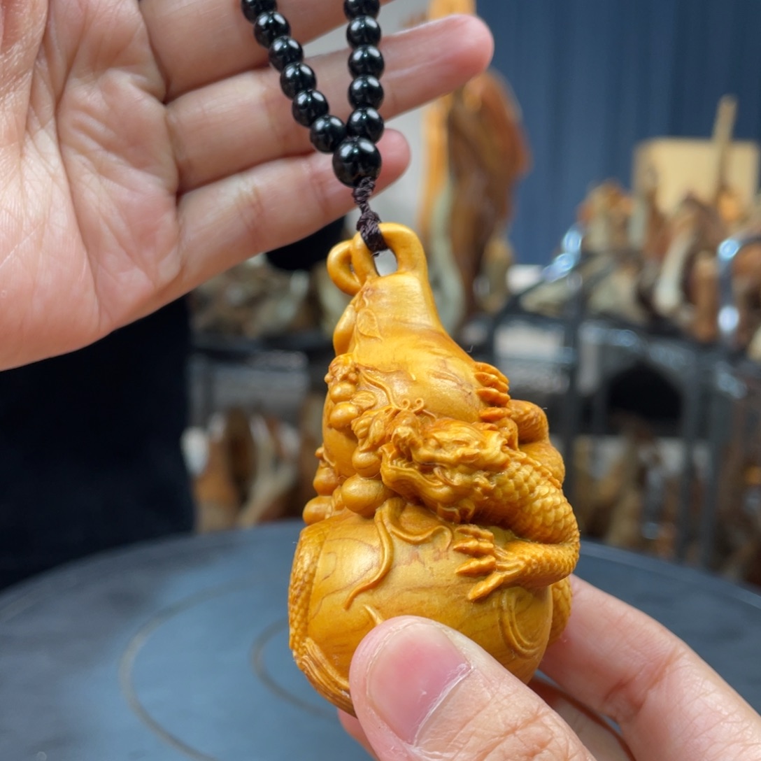 柏木（崖柏）手把件