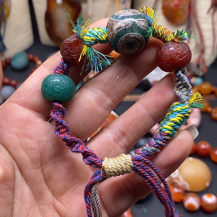 玛瑙/玉髓手链合金