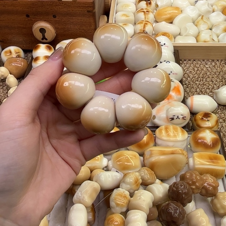 菩提根/象牙果把件12.5.37象牙果炭烤kt胖肠微瑕