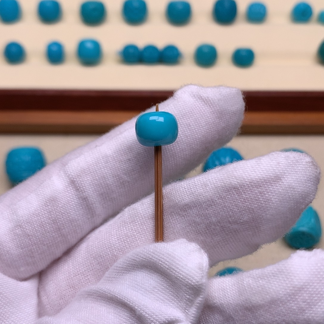 绿松石未镶嵌天然原矿绿松石老型8.8