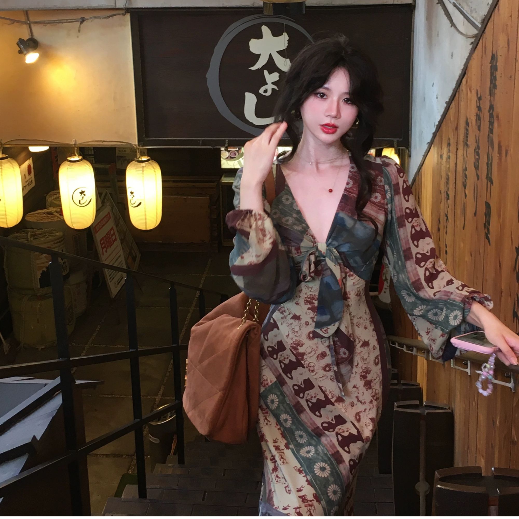 Hangsixiang.小爽【美人鱼】度假连衣裙##6