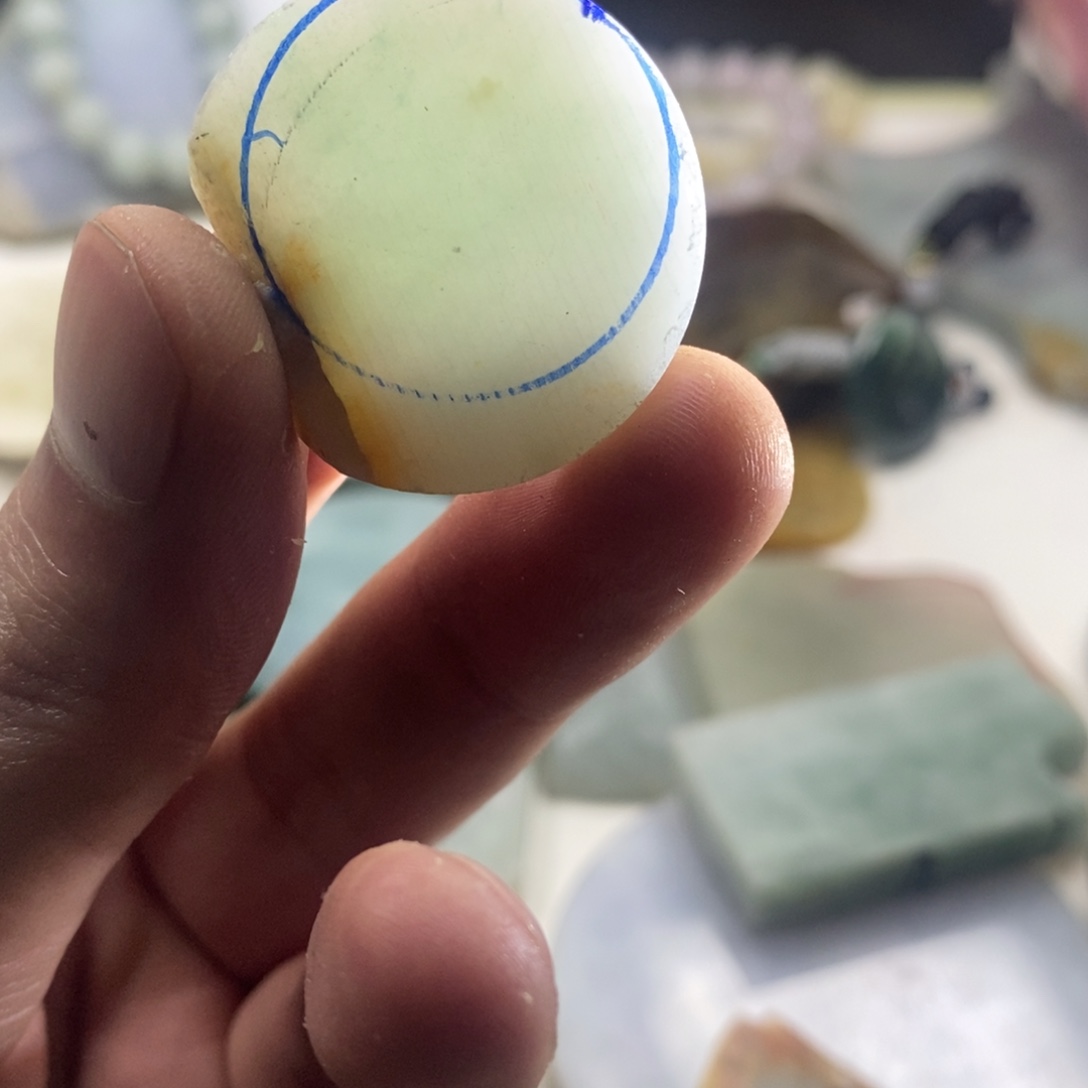 翡翠散珠天然缅甸翡翠a货40