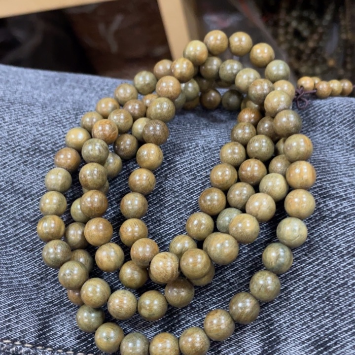 维腊木（绿檀）无事牌