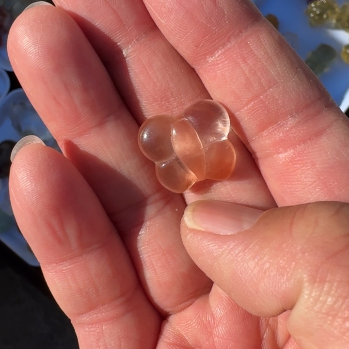 水晶颈饰未镶嵌吊坠