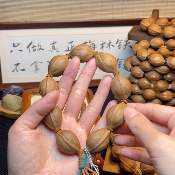 Y***、橄榄核手串/手链20.30精品梅林铁核