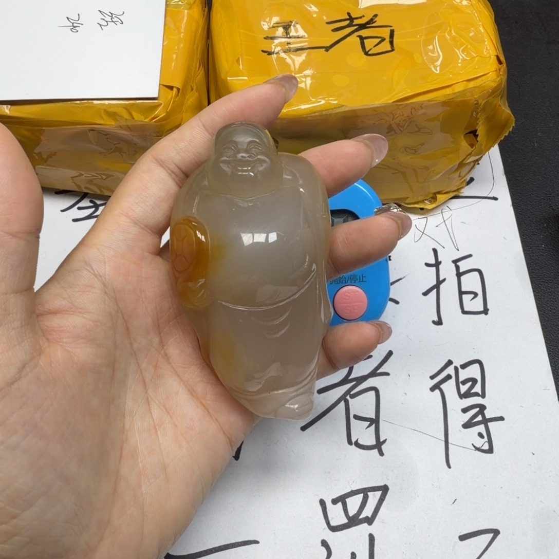 独***月玛瑙/玉髓未镶嵌颈饰