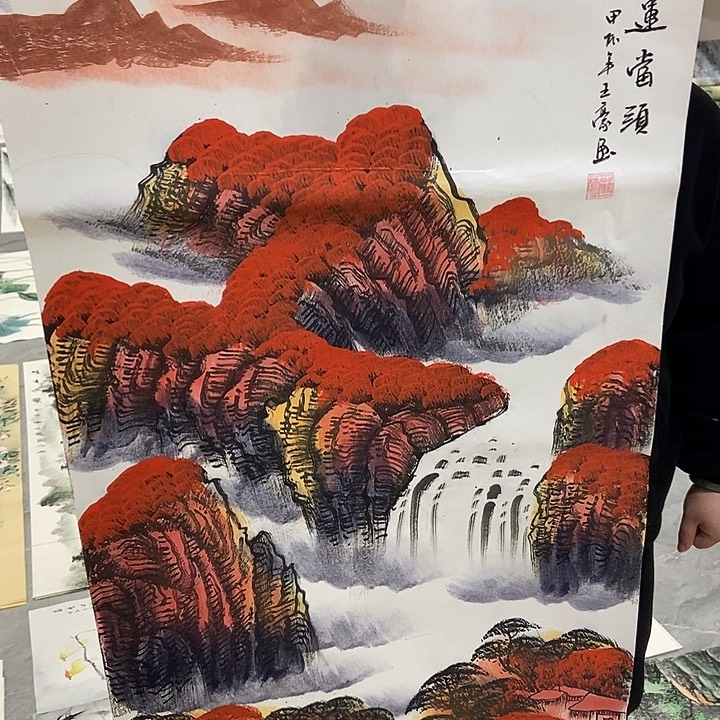 三个张画廊直播间！
