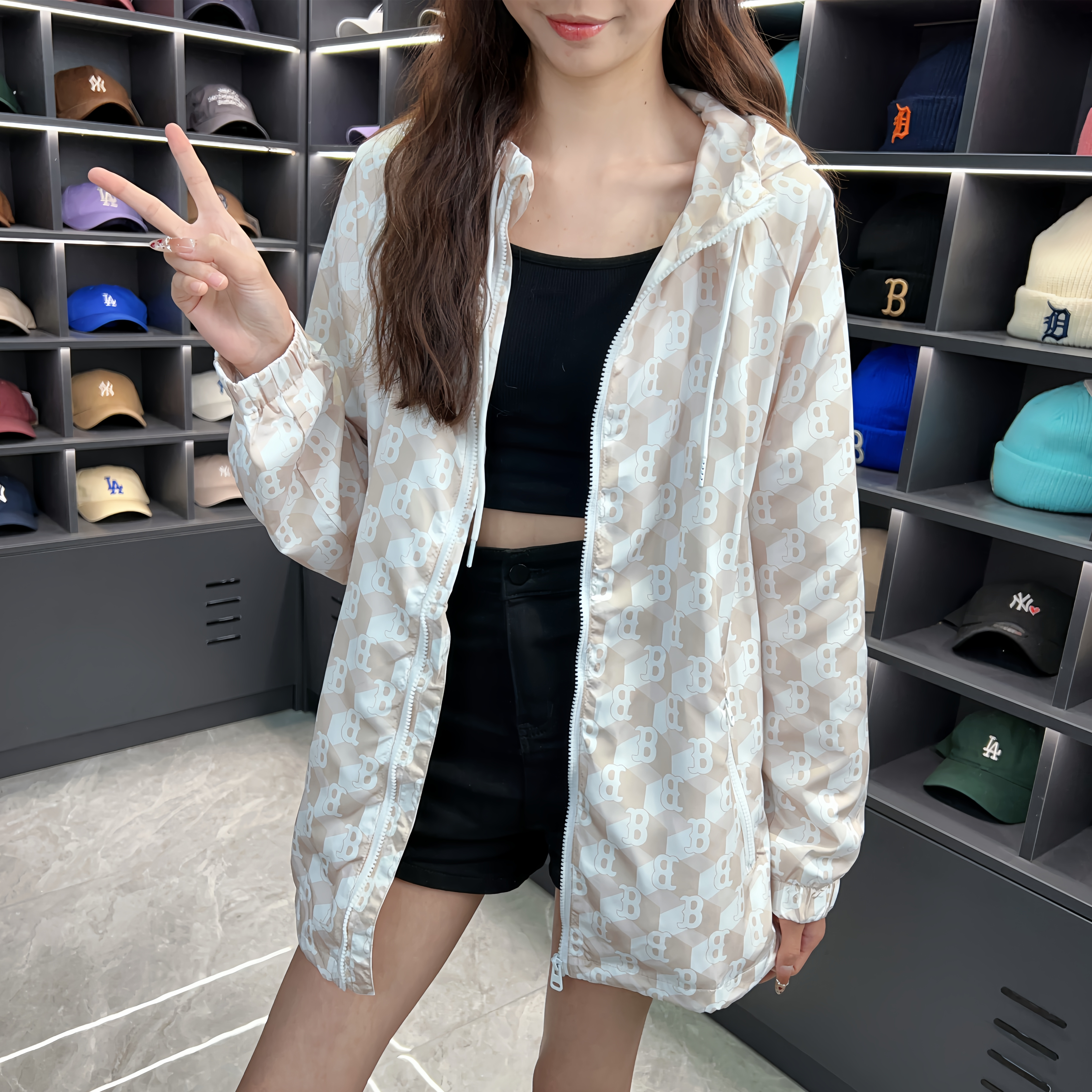 CLNKEL联名款冲锋衣男女同款时尚小外套 钦