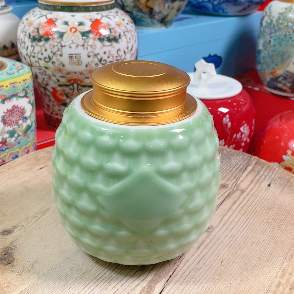 【闪购商品】罐陶瓷茶叶罐密封罐