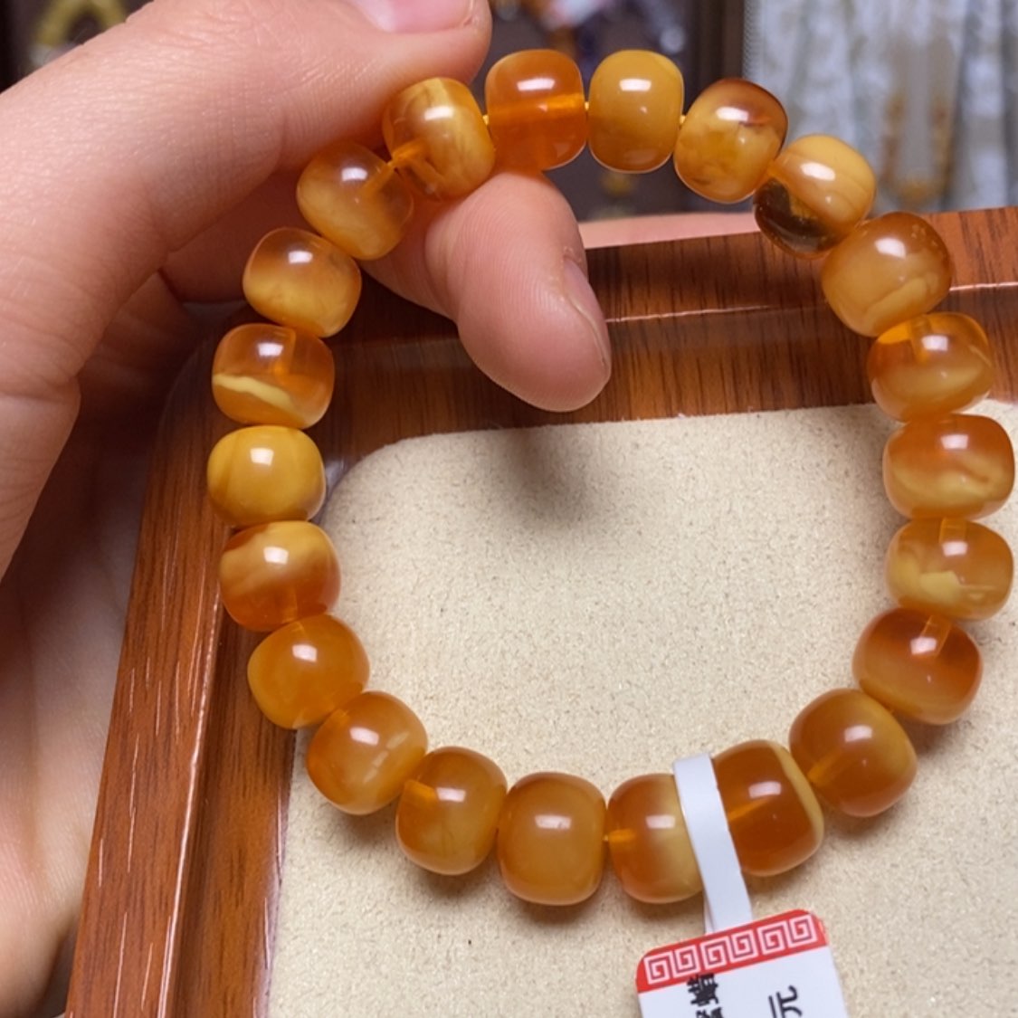 【闪购商品】手链蜜蜡未镶嵌手串