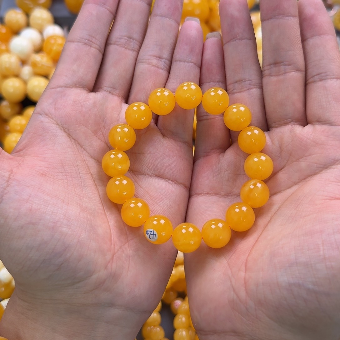 蜜蜡未镶嵌珠宝奇石同料13mm