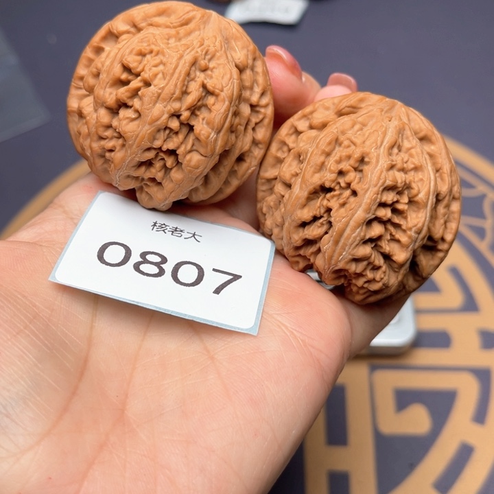 文玩核桃把件45大粗筋 0807