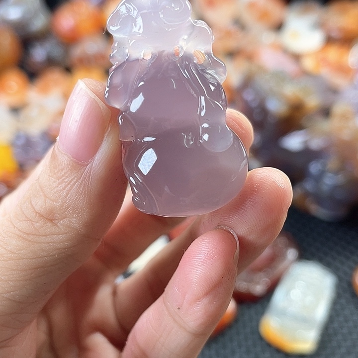 未镶嵌天然玛瑙/玉髓