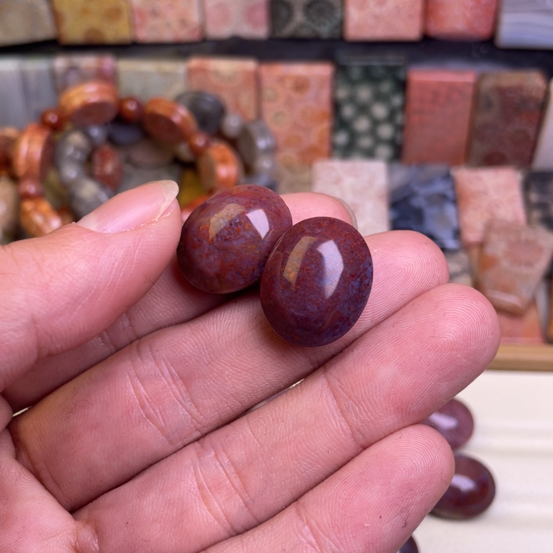 凋***硅化玉未镶嵌吊坠精品7