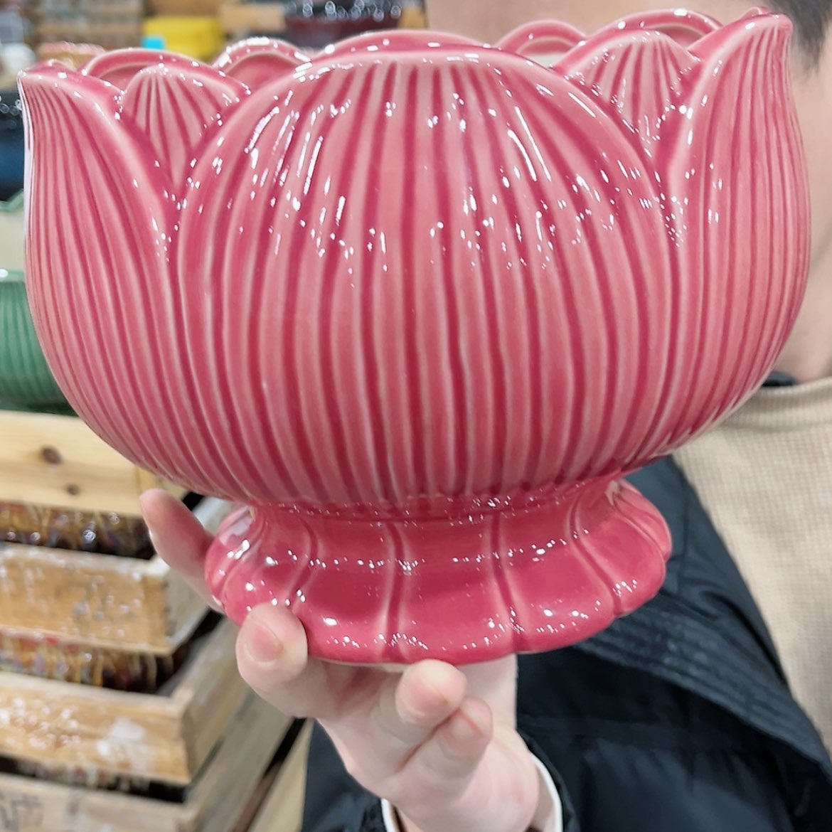 【闪购商品】陶瓷陶瓷多肉植物花盆