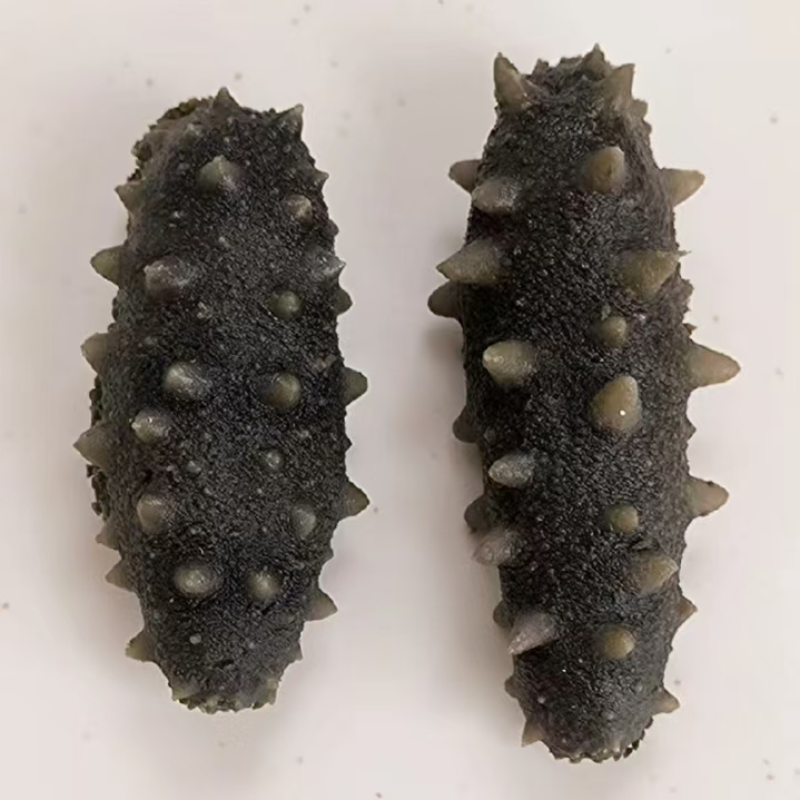 韩国安眠岛深海半干海参（拉缸盐）大火候，非干品，湿的，30多头左右