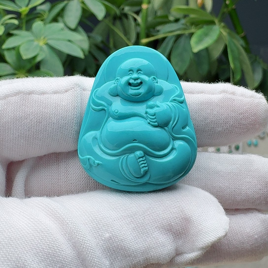 绿松石未镶嵌颈饰配饰