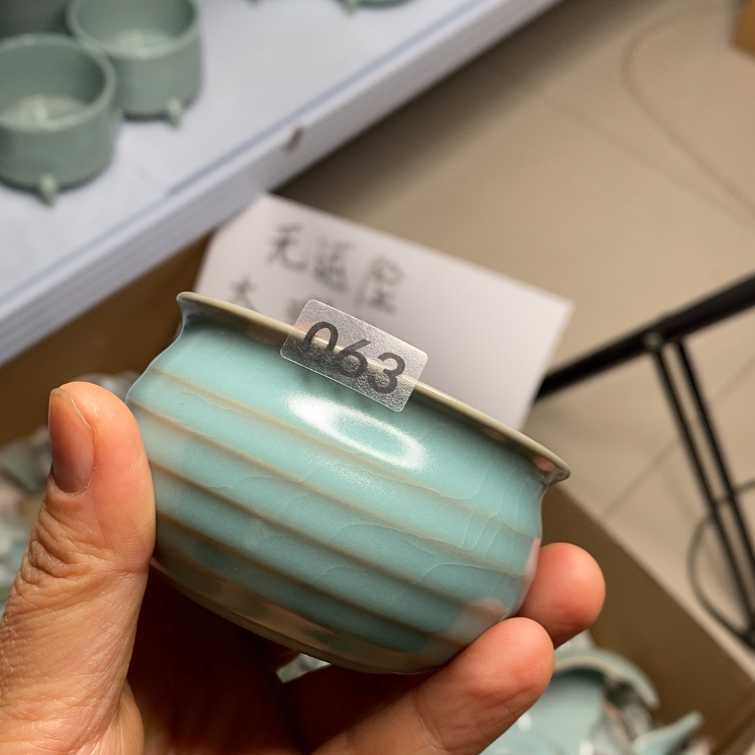 瓷片汝州原矿原釉063