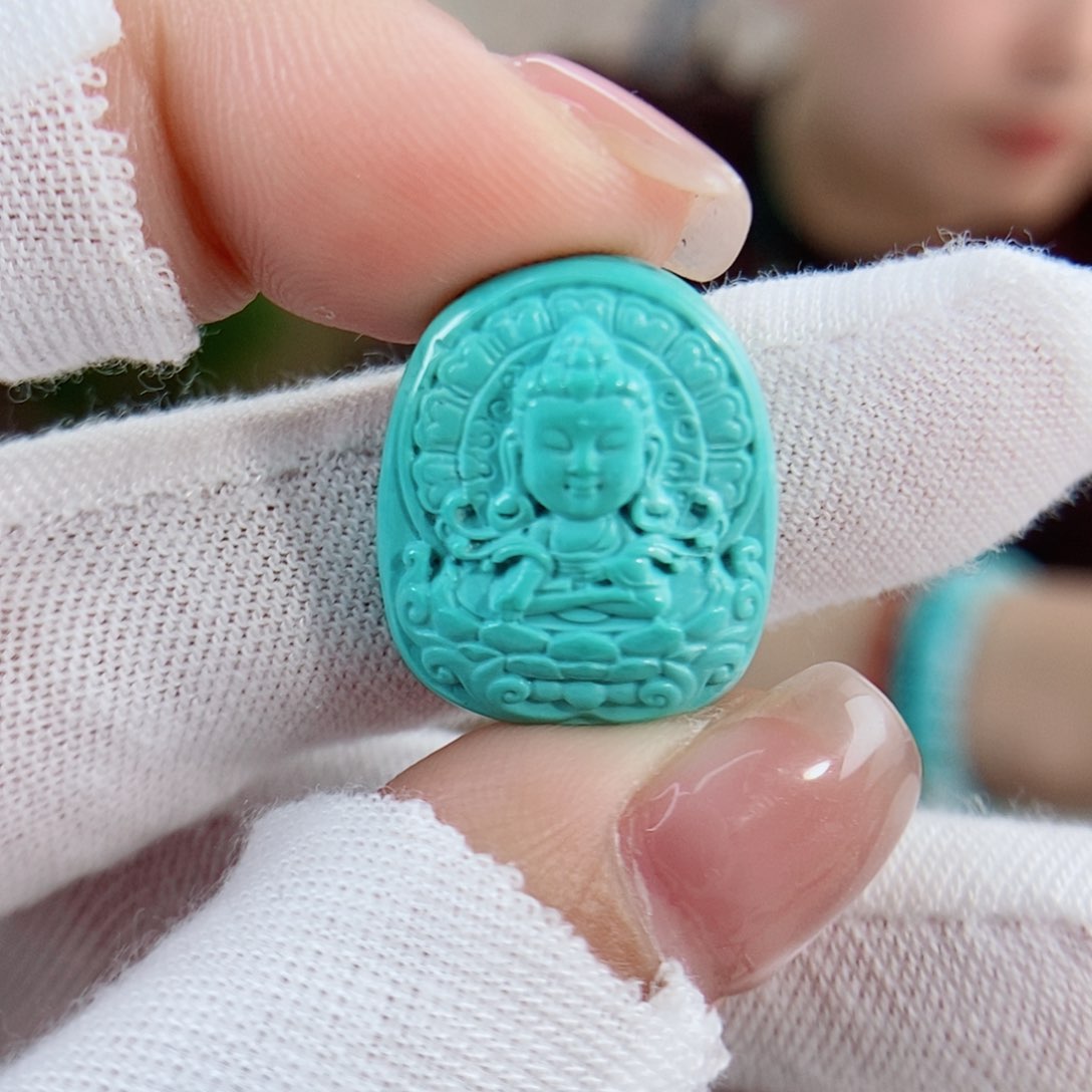 未镶嵌绿松石珠宝奇石