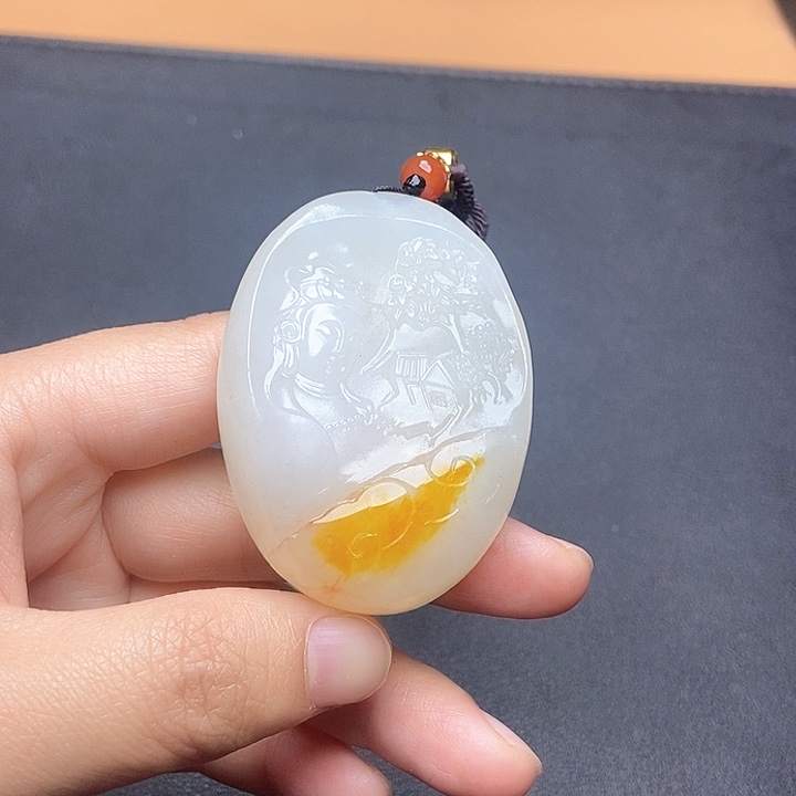 和田玉挂件未镶嵌