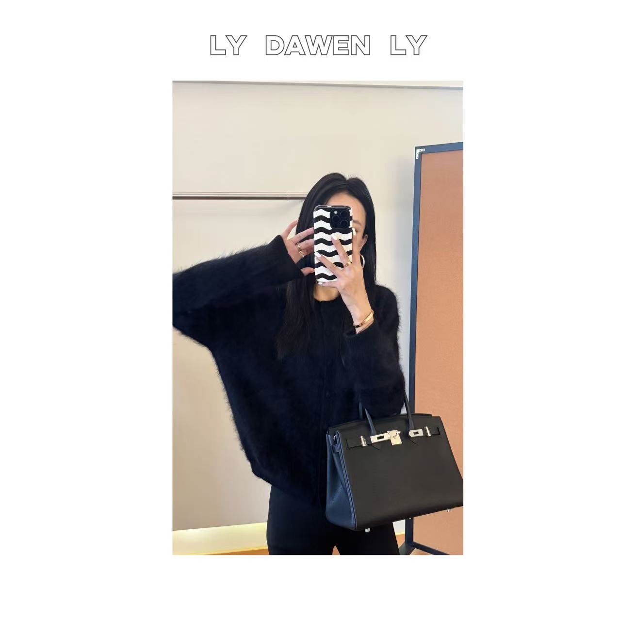 DAWEN  | INS极简风百搭超软羊绒羊毛针织开衫毛衣  N334#