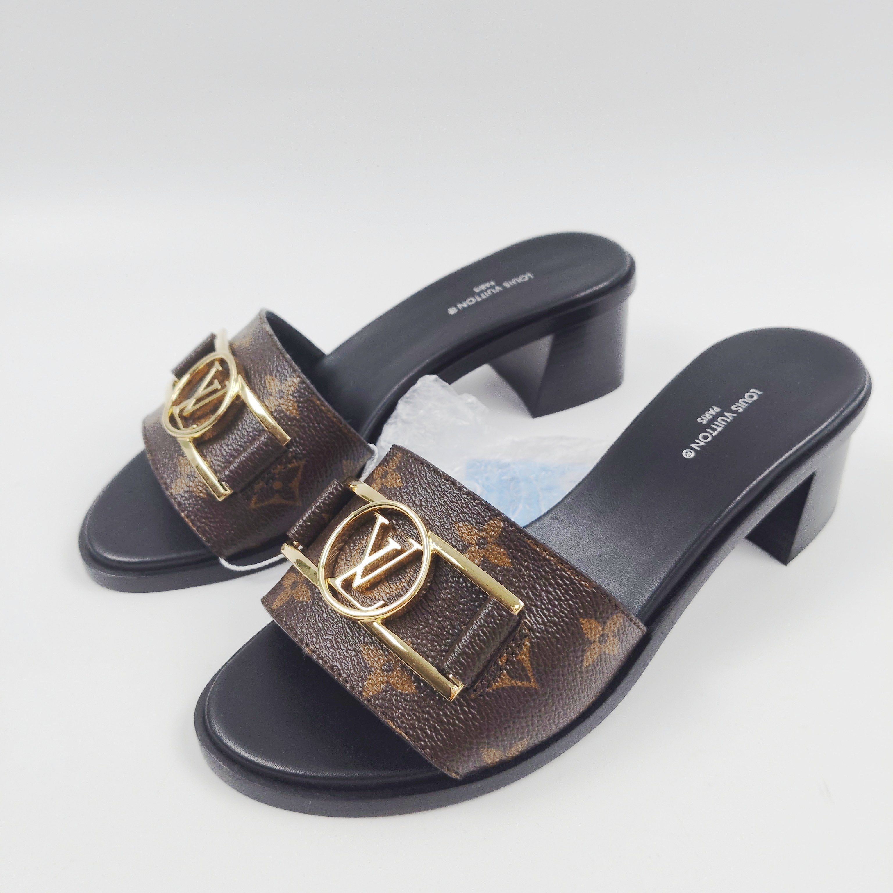 未使用 LouisVuitton/路易威登 36码 LV达芙妮拖鞋 全新 lz00695