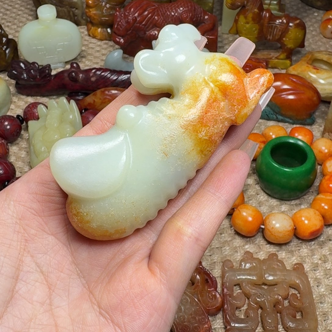 白玉菩提吊坠挂件