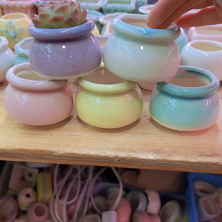 陶瓷花盆当场凑满12包邮